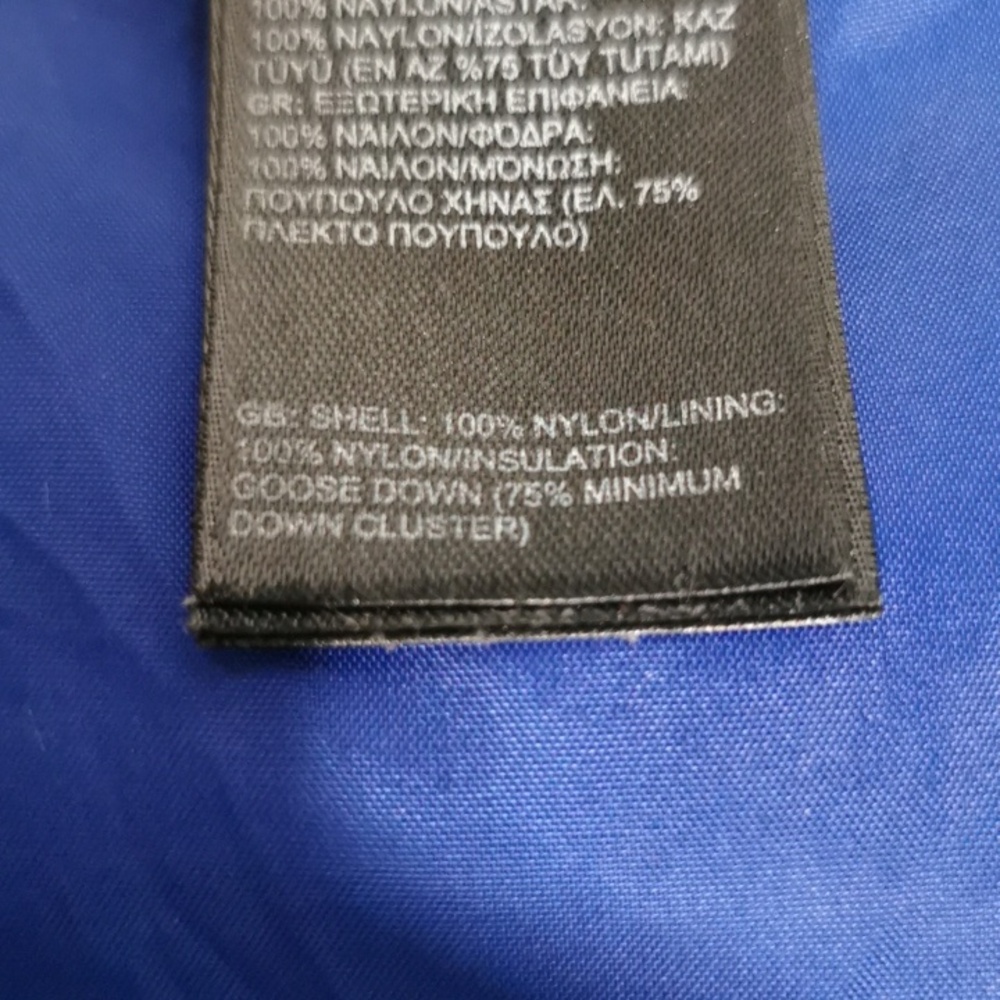 The‎ North Face Down Womens Royal Blue Quilted Vest - Picture 7 of 8
